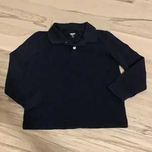 • Old Navy long sleeve navy polo shirt, 5 •